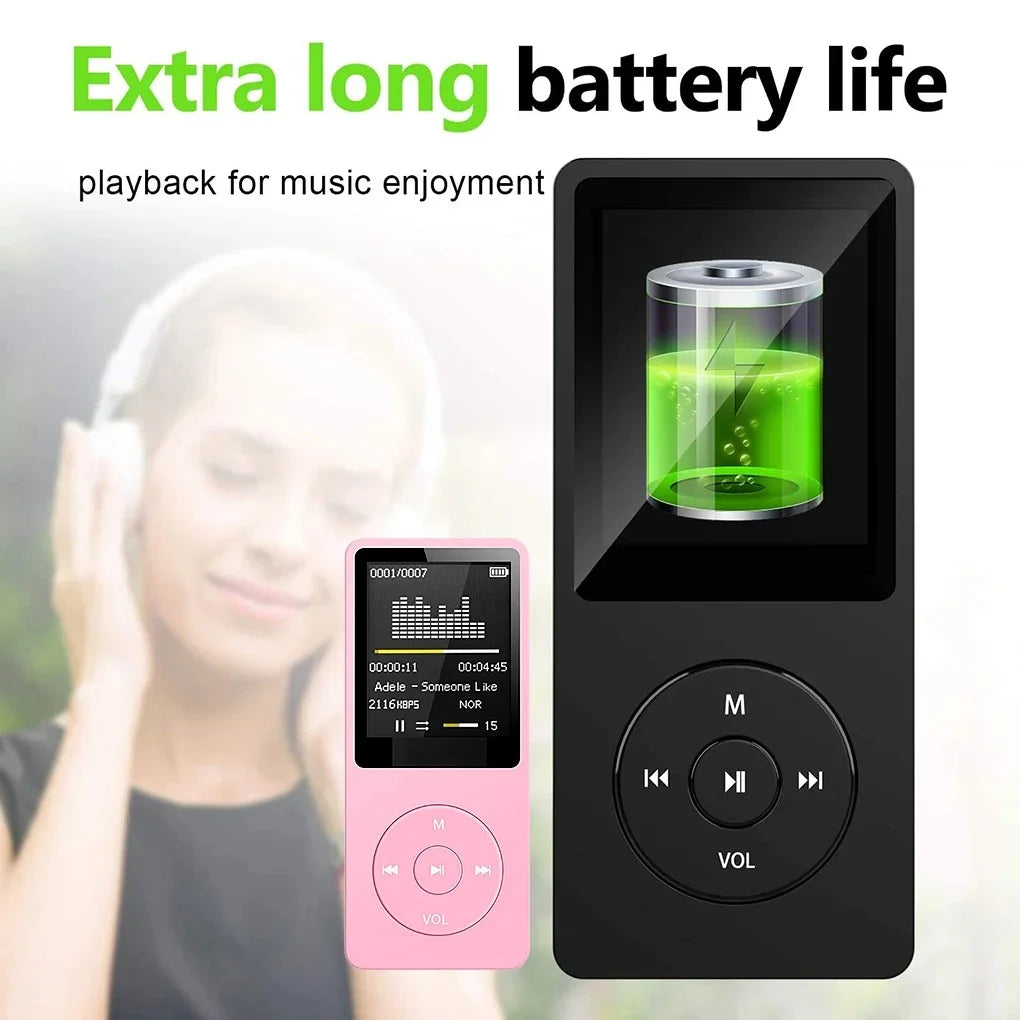 Portable MP3 Music Player With FM Radio & Recorder